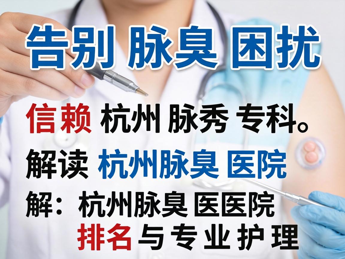 告别腋臭困扰，信赖杭州腋秀专科，解读杭州腋臭医院排名与专业护理
