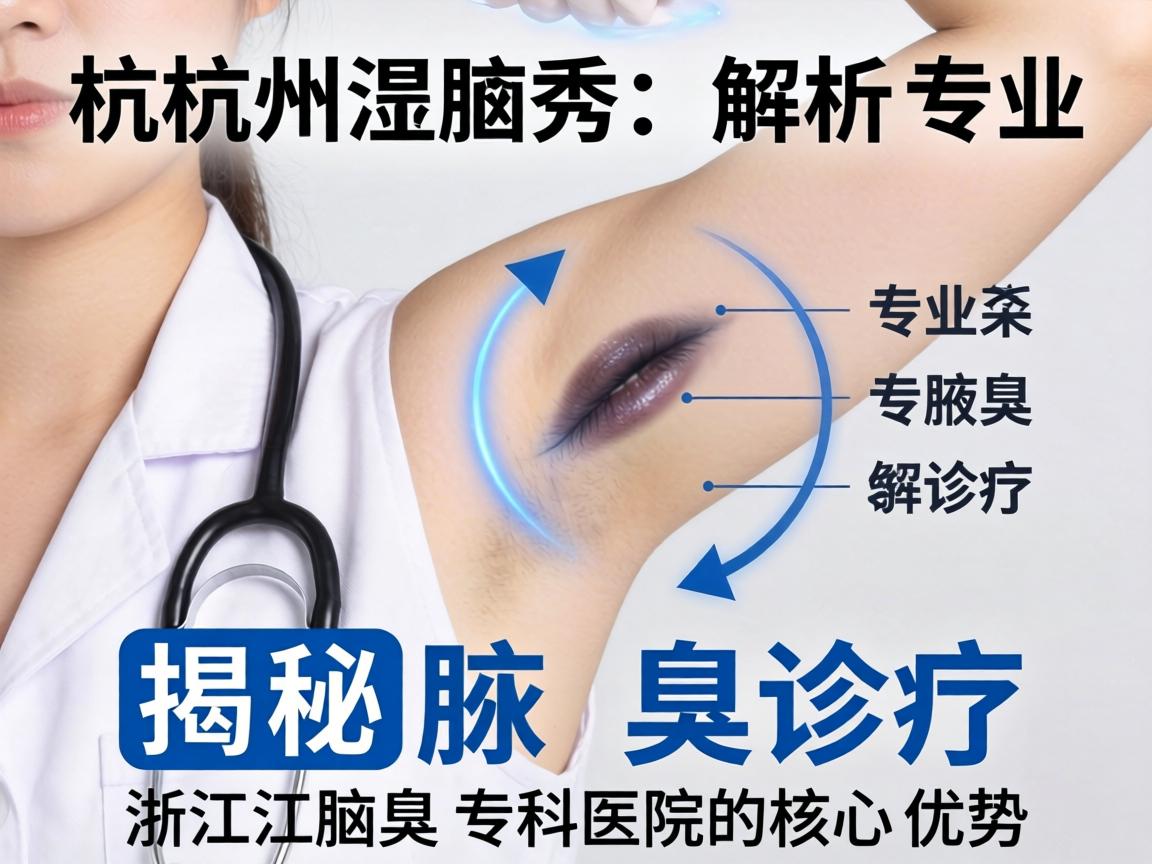 杭州腋秀解析，专业腋臭诊疗，揭秘浙江腋臭专科医院的核心优势