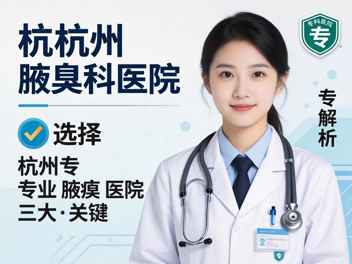 杭州腋臭专科医院解析,选择杭州专业腋臭医院的三大关键 杭州腋臭专科医院解析,选择杭州专业腋臭医院的三大关键