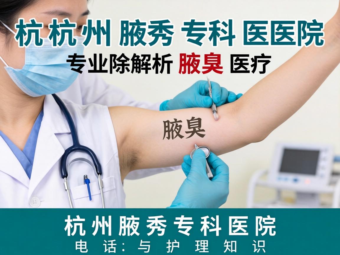 杭州腋秀专科医院,专业解析腋臭医疗,杭州腋秀专科医院电话与护理知识 杭州腋秀专科医院,专业解析腋臭医疗,杭州腋秀专科医院电话与护理知识
