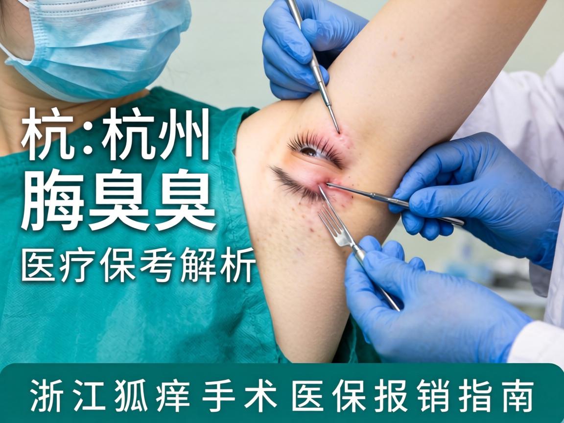 杭州腋臭手术医保解析,浙江狐臭手术医保报销指南 杭州腋臭手术医保解析,浙江狐臭手术医保报销指南