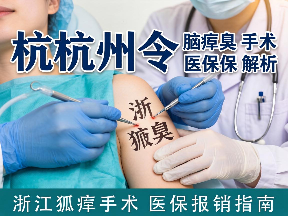 杭州腋臭手术医保解析,浙江狐臭手术医保报销指南 杭州腋臭手术医保解析,浙江狐臭手术医保报销指南