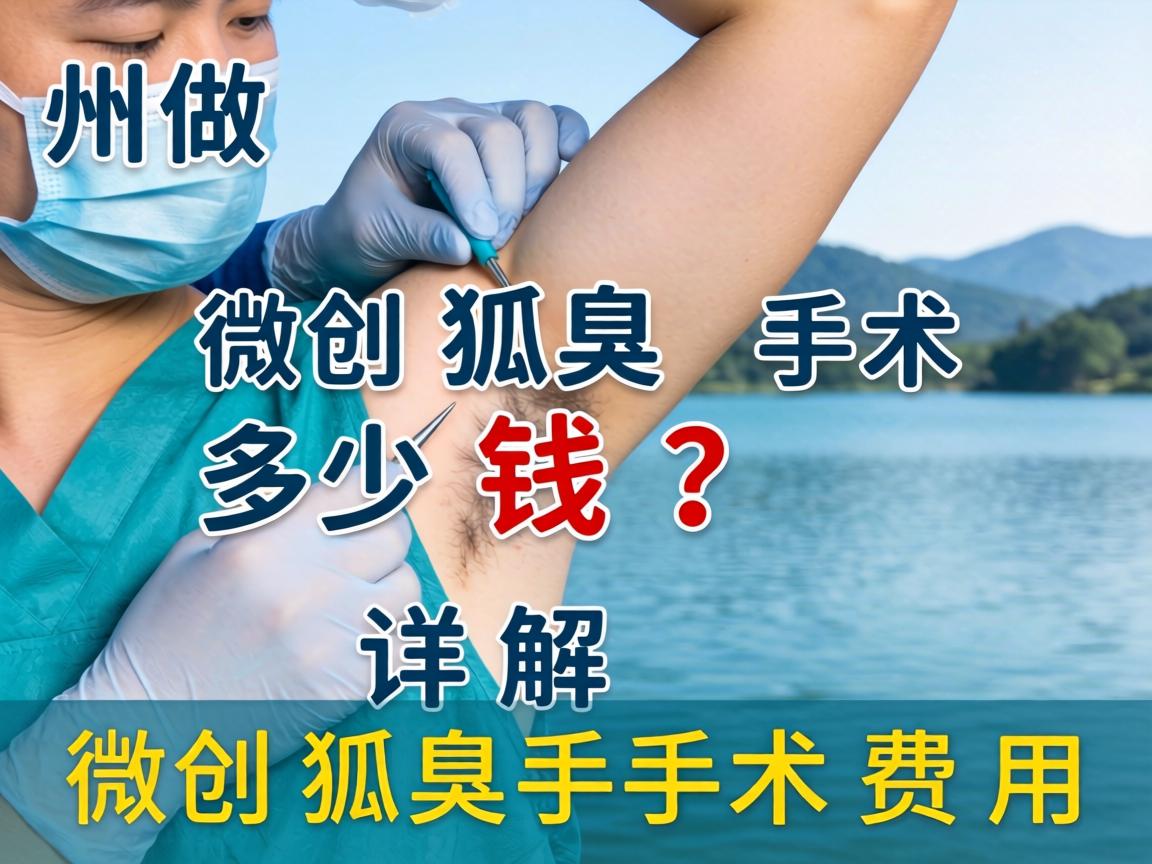 在湖州做微创狐臭手术多少钱？详解微创狐臭手术费用