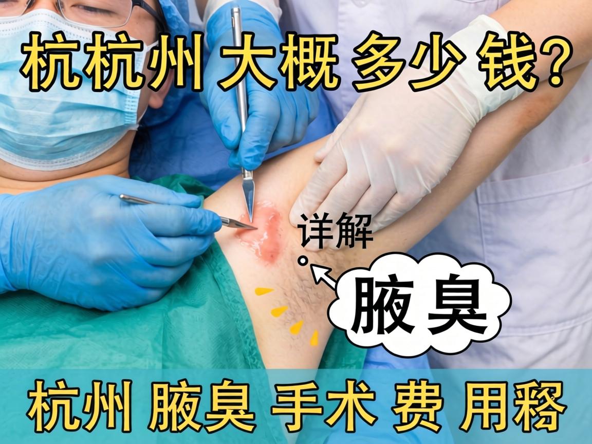 杭州腋臭手术大概多少钱?详解杭州腋臭手术费用 杭州腋臭手术大概多少钱?详解杭州腋臭手术费用