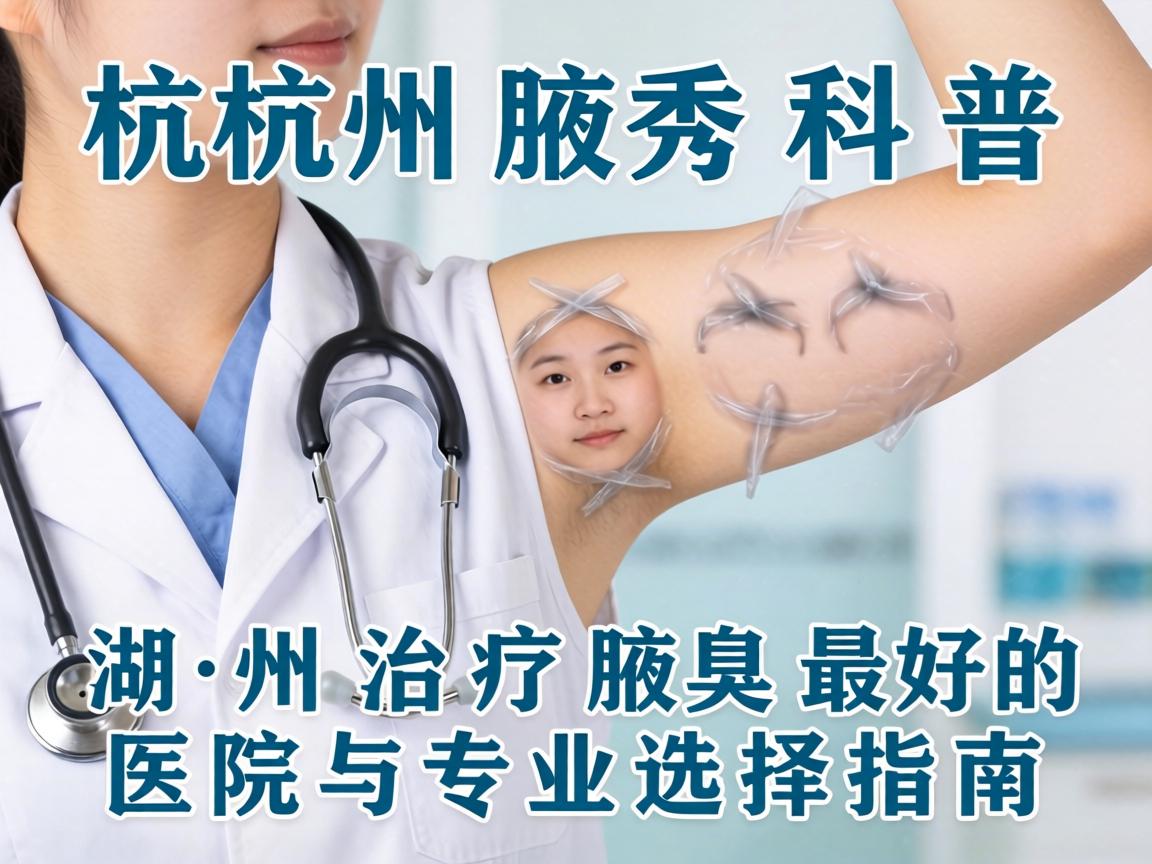 杭州腋秀科普，湖州治疗腋臭最好的医院与专业选择指南