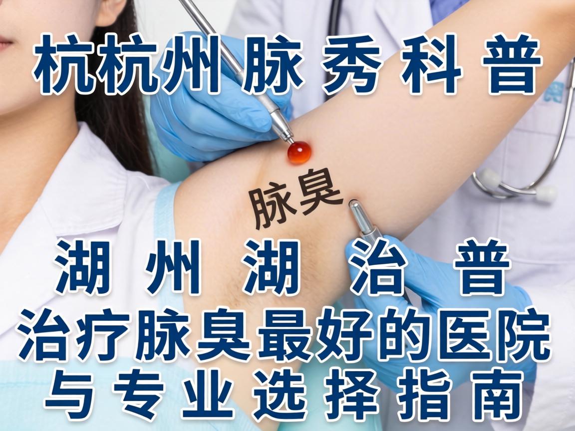 杭州腋秀科普，湖州治疗腋臭最好的医院与专业选择指南