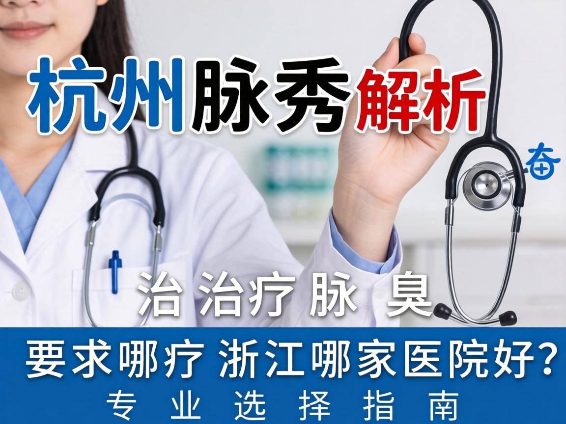 杭州腋秀解析，治疗腋臭浙江哪家医院好？专业选择指南