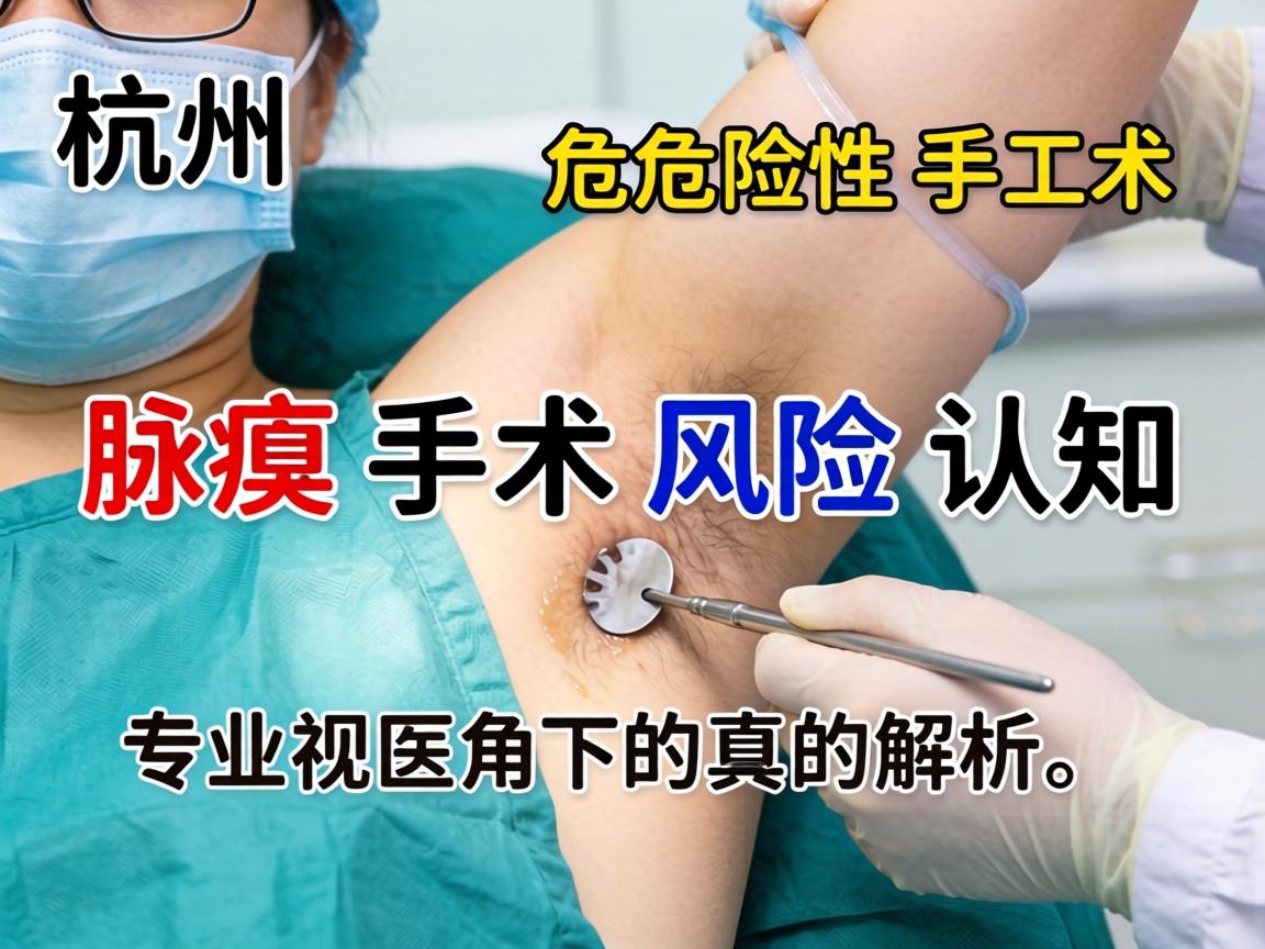 杭州腋臭手术危险性解析，专业视角下的腋臭手术风险认知