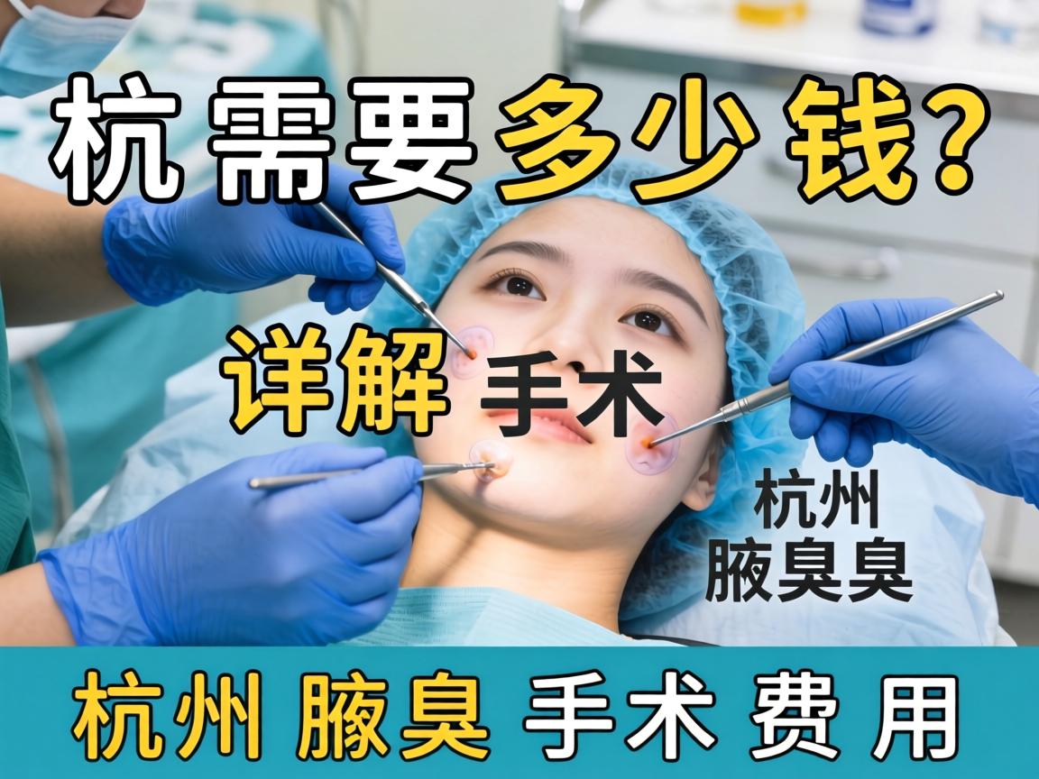 杭州腋臭手术需要多少钱?详解杭州腋臭手术费用 杭州腋臭手术需要多少钱?详解杭州腋臭手术费用