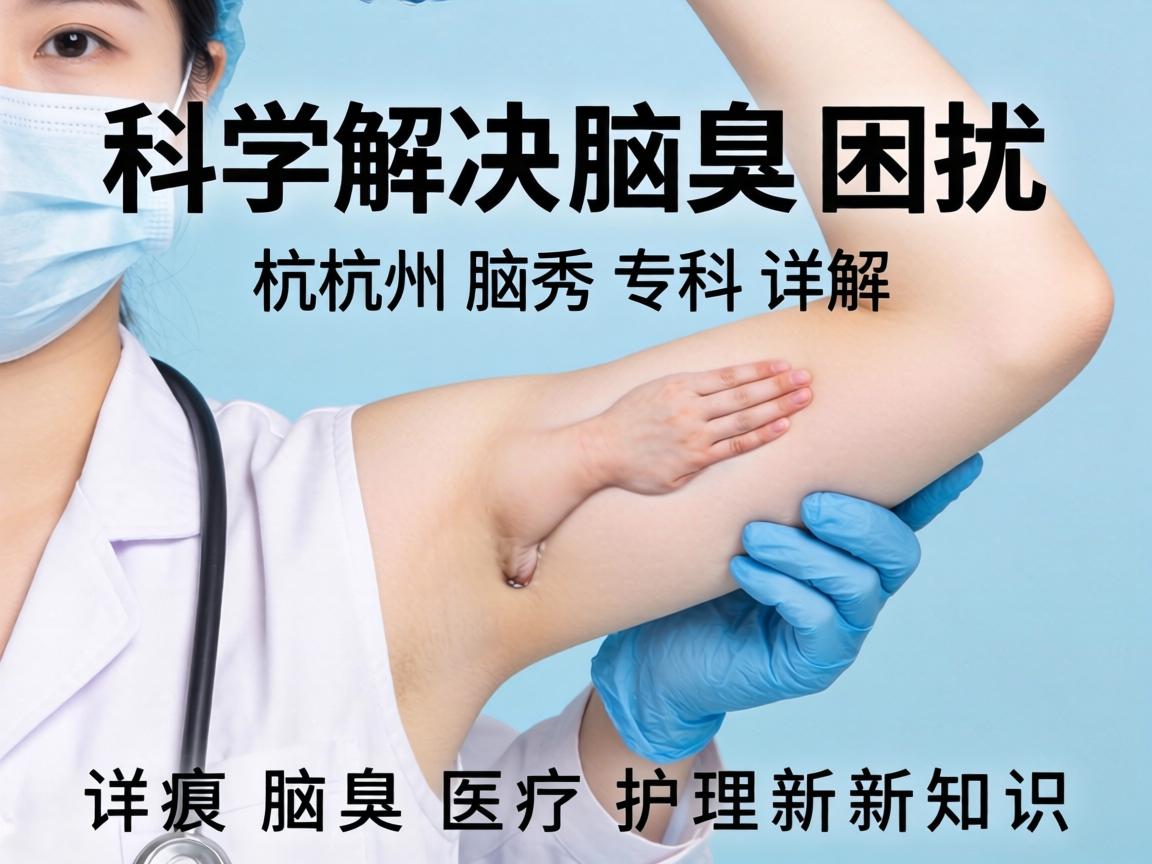 科学解决腋臭困扰，杭州腋秀专科详解腋臭医疗护理新知识