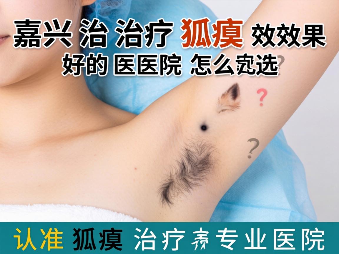 嘉兴治疗狐臭效果好的医院怎么选？认准狐臭治疗专业医院