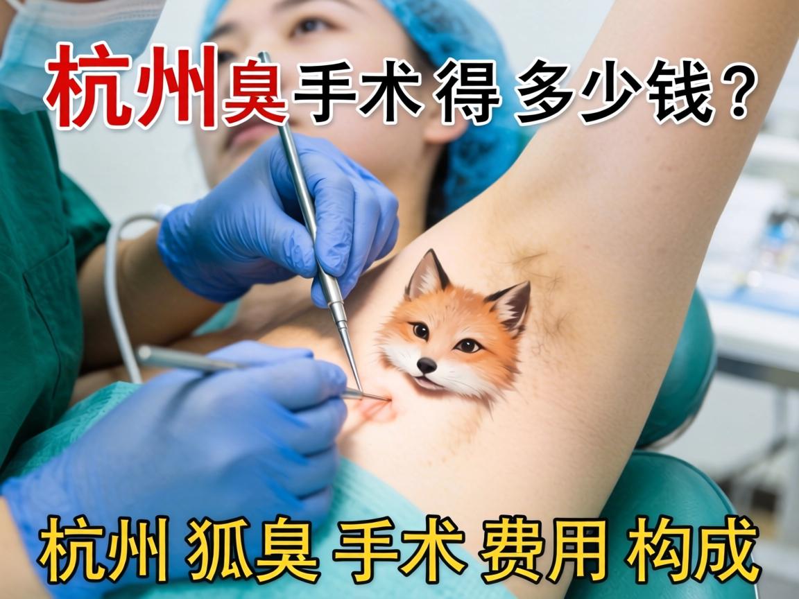 杭州狐臭手术得多少钱?详解杭州狐臭手术费用构成 杭州狐臭手术得多少钱?详解杭州狐臭手术费用构成