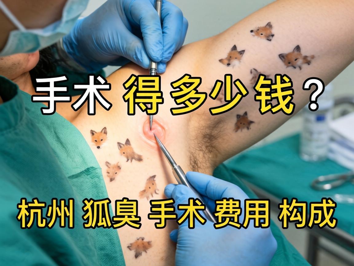 杭州狐臭手术得多少钱?详解杭州狐臭手术费用构成 杭州狐臭手术得多少钱?详解杭州狐臭手术费用构成