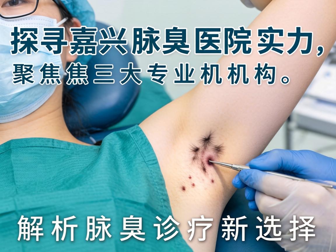 探寻嘉兴腋臭医院实力，聚焦三大专业机构，解析腋臭诊疗新选择