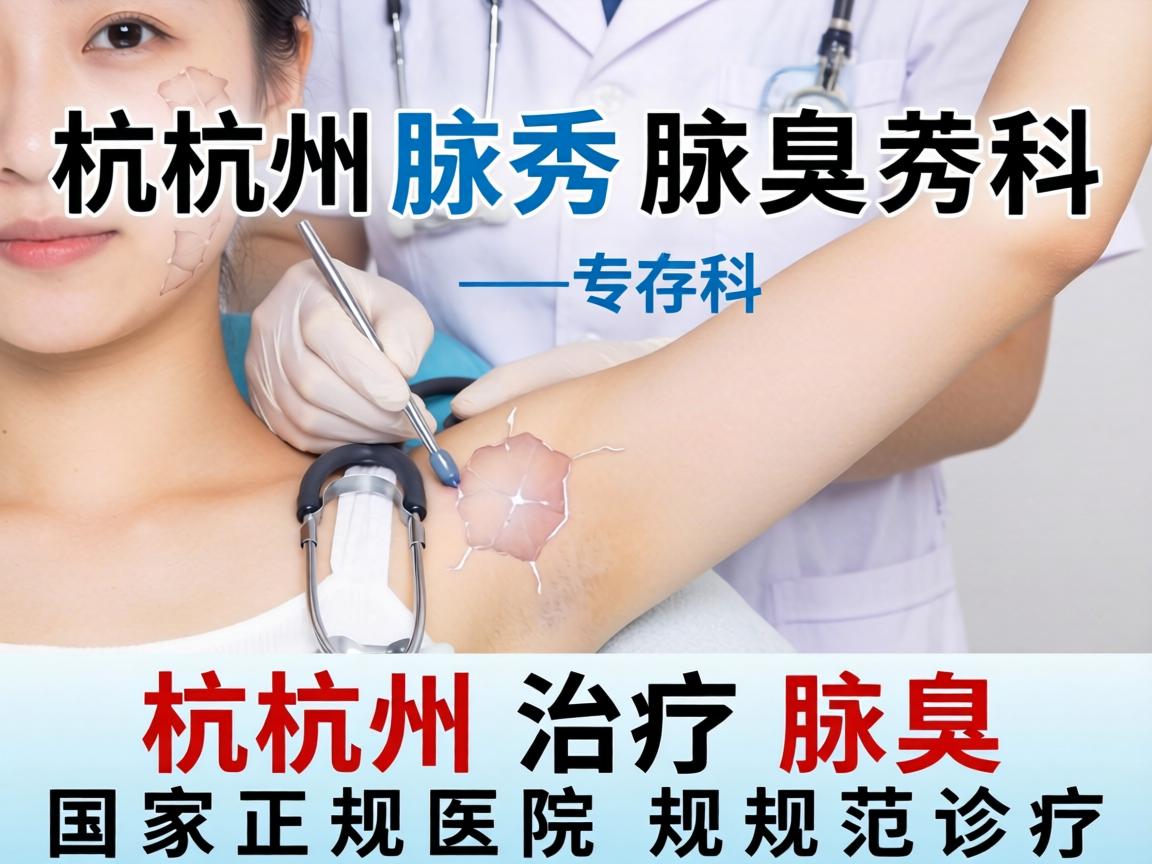 杭州腋秀腋臭专科，解析杭州治疗腋臭国家正规医院的规范诊疗