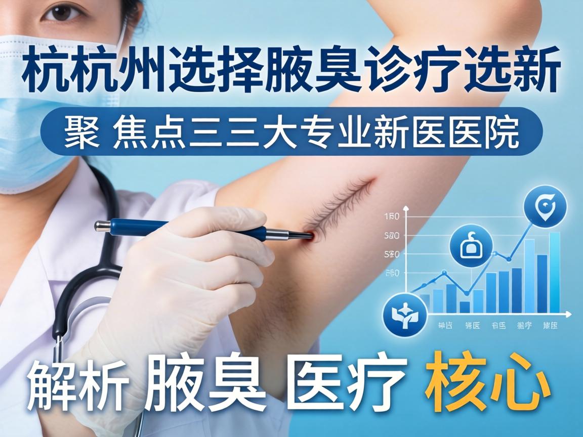 杭州腋臭诊疗新选择，聚焦三大专业医院，解析腋臭医疗核心
