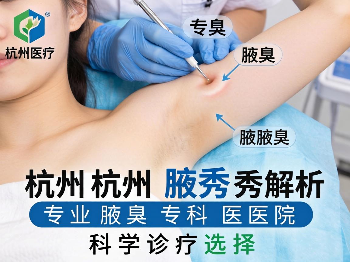 杭州腋秀解析,杭州专业腋臭专科医院的科学诊疗选择 杭州腋秀解析,杭州专业腋臭专科医院的科学诊疗选择