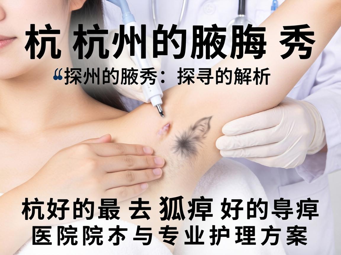 杭州腋秀解析,探寻杭州最好的去狐臭医院与专业护理方案 杭州腋秀解析,探寻杭州最好的去狐臭医院与专业护理方案