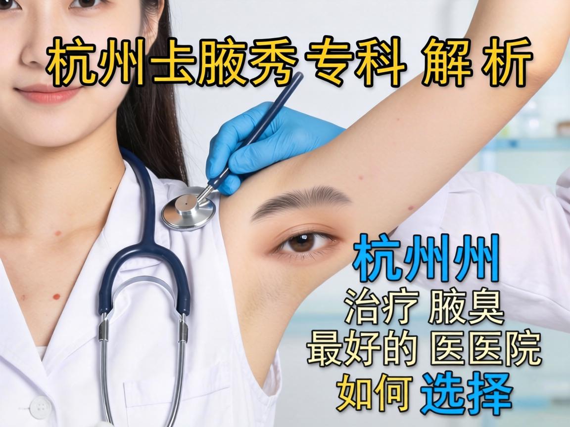 杭州腋秀专科解析,杭州治疗腋臭最好的医院如何选择 杭州腋秀专科解析,杭州治疗腋臭最好的医院如何选择