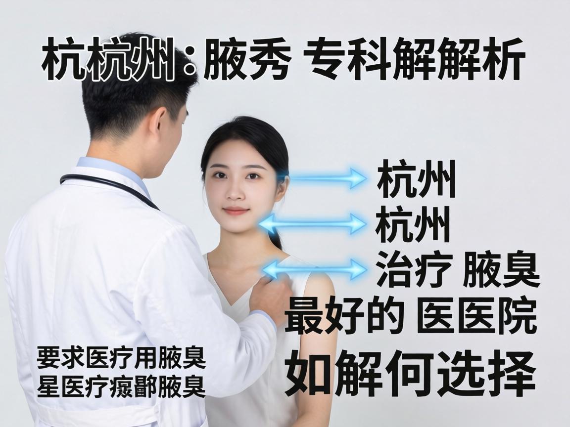 杭州腋秀专科解析,杭州治疗腋臭最好的医院如何选择 杭州腋秀专科解析,杭州治疗腋臭最好的医院如何选择