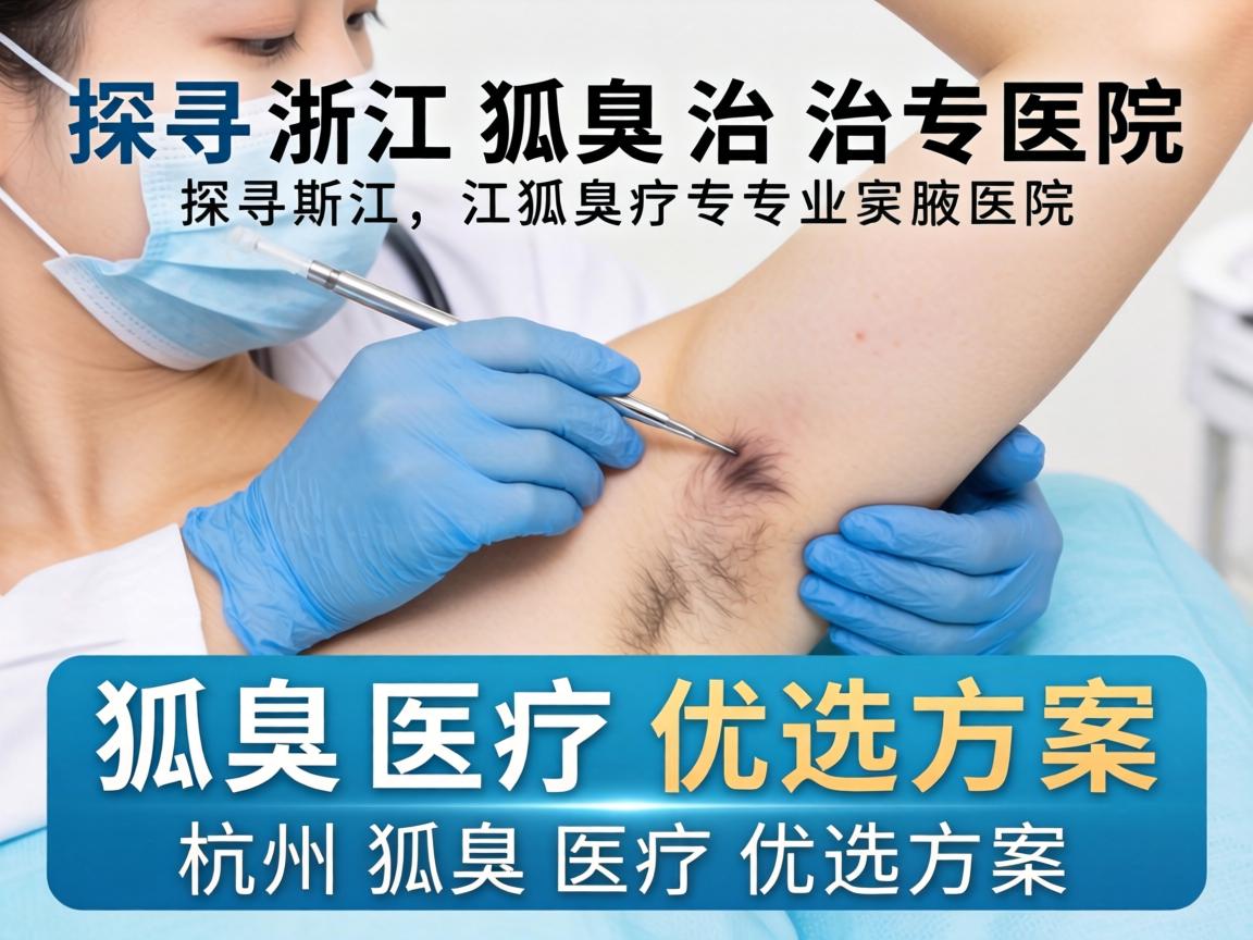 探寻浙江狐臭治疗专业医院，详解杭州狐臭医疗优选方案