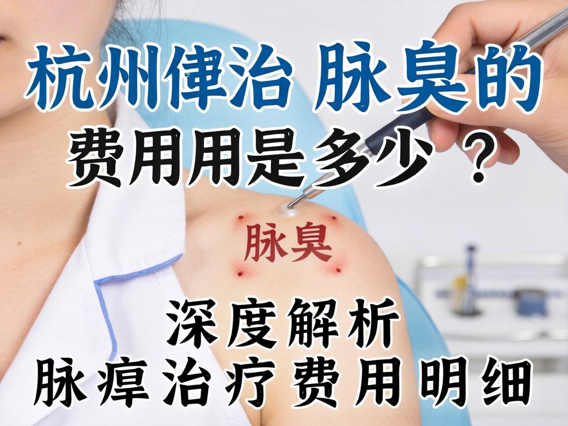 杭州治腋臭的费用是多少?深度解析腋臭治疗费用明细 杭州治腋臭的费用是多少?深度解析腋臭治疗费用明细