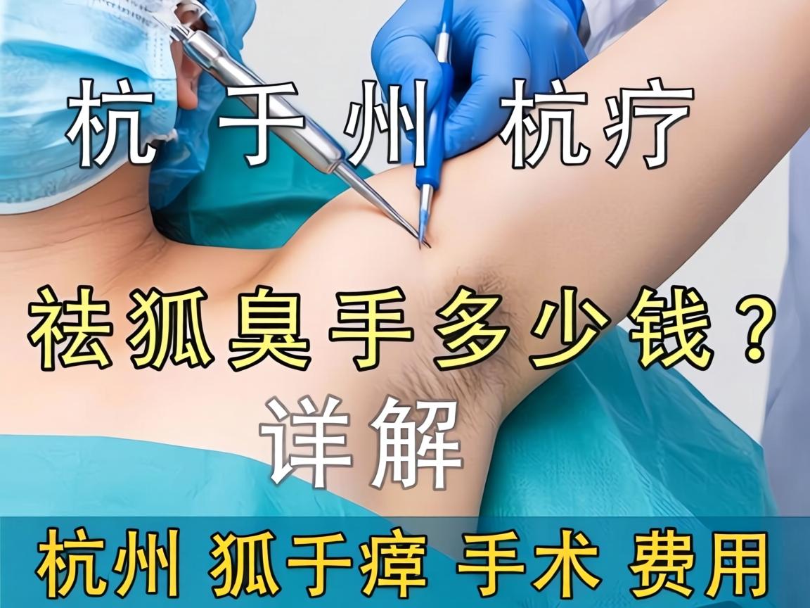 杭州祛狐臭手术多少钱?详解杭州狐臭手术费用 杭州祛狐臭手术多少钱?详解杭州狐臭手术费用