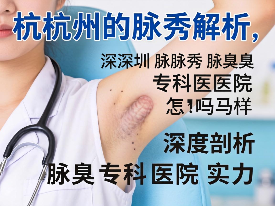 杭州腋秀解析，深圳腋秀腋臭专科医院怎么样，深度剖析腋臭专科医院实力