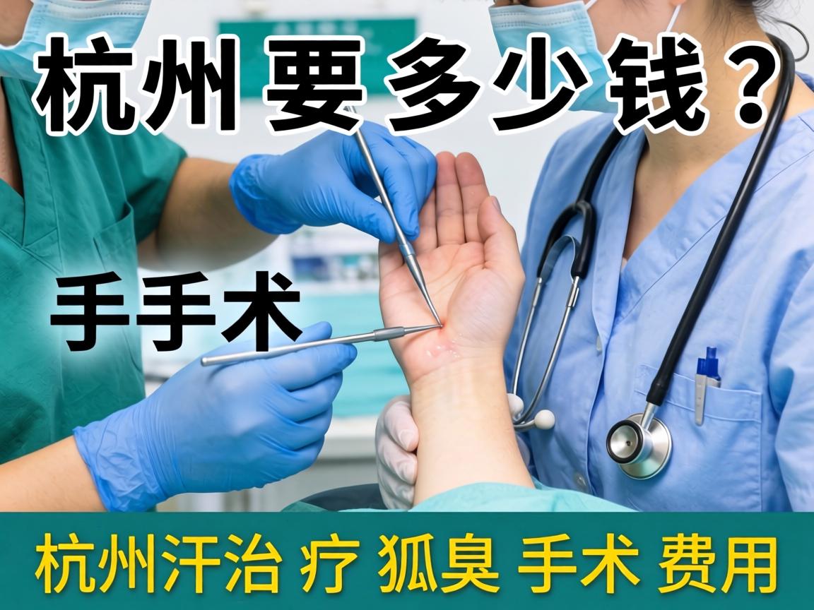 杭州腋臭手术要多少钱?详解杭州治疗狐臭手术费用 杭州腋臭手术要多少钱?详解杭州治疗狐臭手术费用