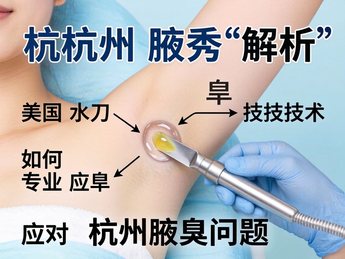 杭州腋秀解析,美国水刀技术如何专业应对杭州腋臭问题 杭州腋秀解析,美国水刀技术如何专业应对杭州腋臭问题