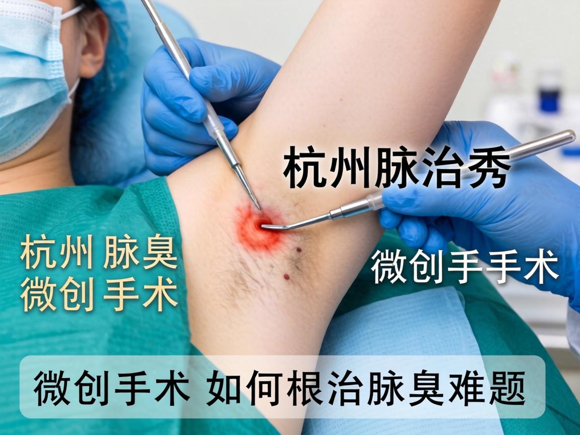 杭州腋秀解析，杭州腋臭微创手术，微创手术如何根治腋臭难题