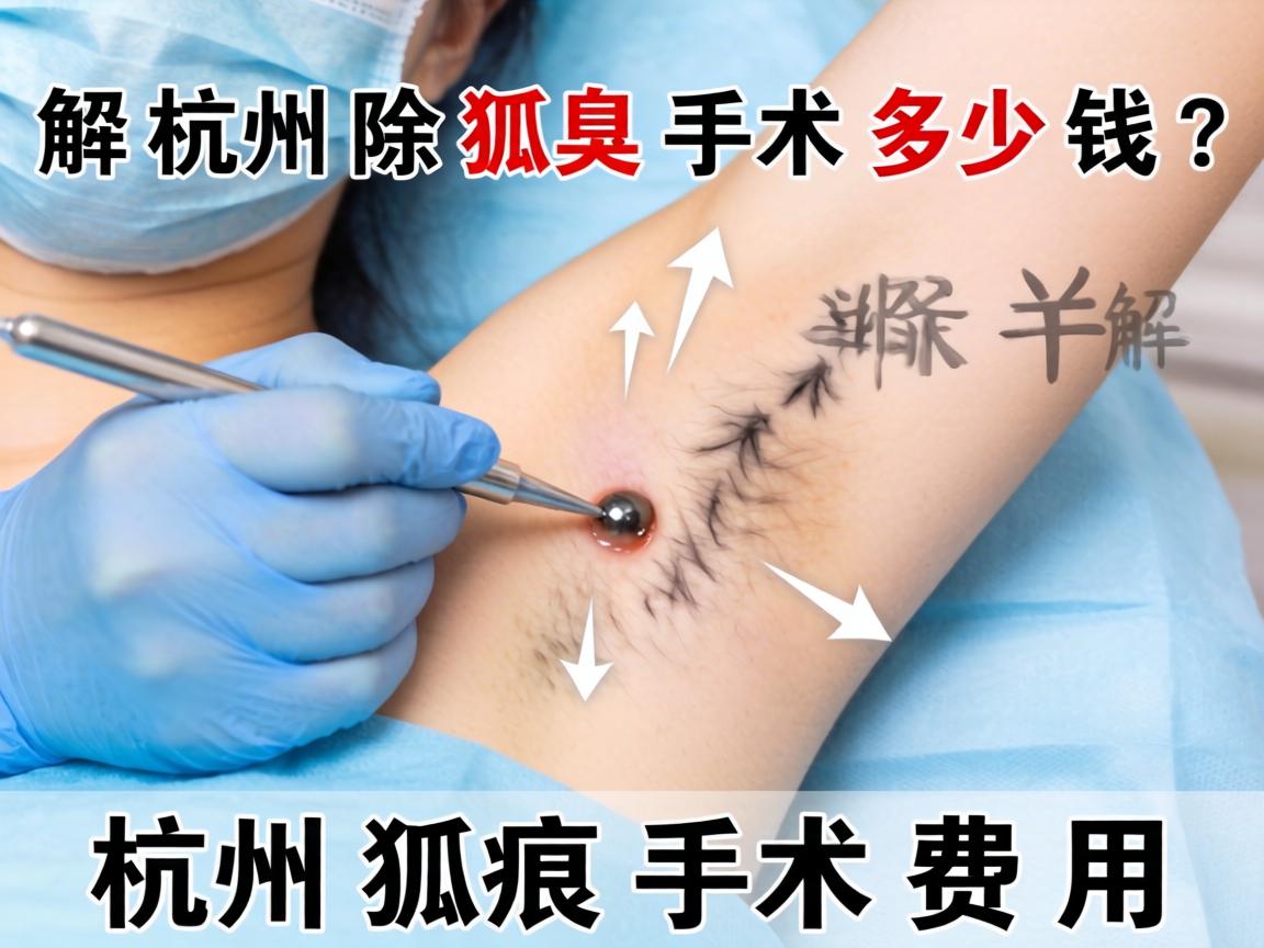 杭州除狐臭手术多少钱?详解杭州狐臭手术费用 杭州除狐臭手术多少钱?详解杭州狐臭手术费用