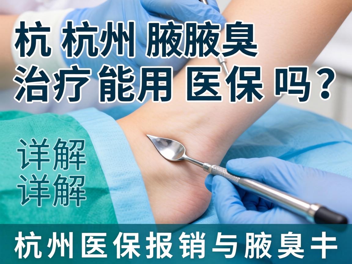 杭州腋臭治疗能用医保吗?详解杭州医保报销与腋臭手术 杭州腋臭治疗能用医保吗?详解杭州医保报销与腋臭手术