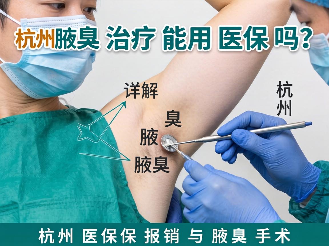 杭州腋臭治疗能用医保吗?详解杭州医保报销与腋臭手术 杭州腋臭治疗能用医保吗?详解杭州医保报销与腋臭手术