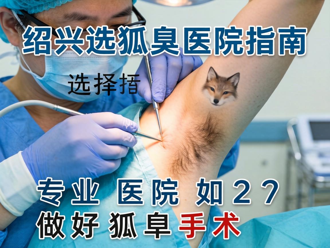 绍兴狐臭手术医院选择指南，专业医院如何做好狐臭手术