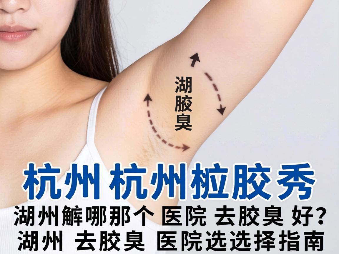 杭州腋秀解析，湖州哪个医院去腋臭好？湖州去腋臭医院选择指南