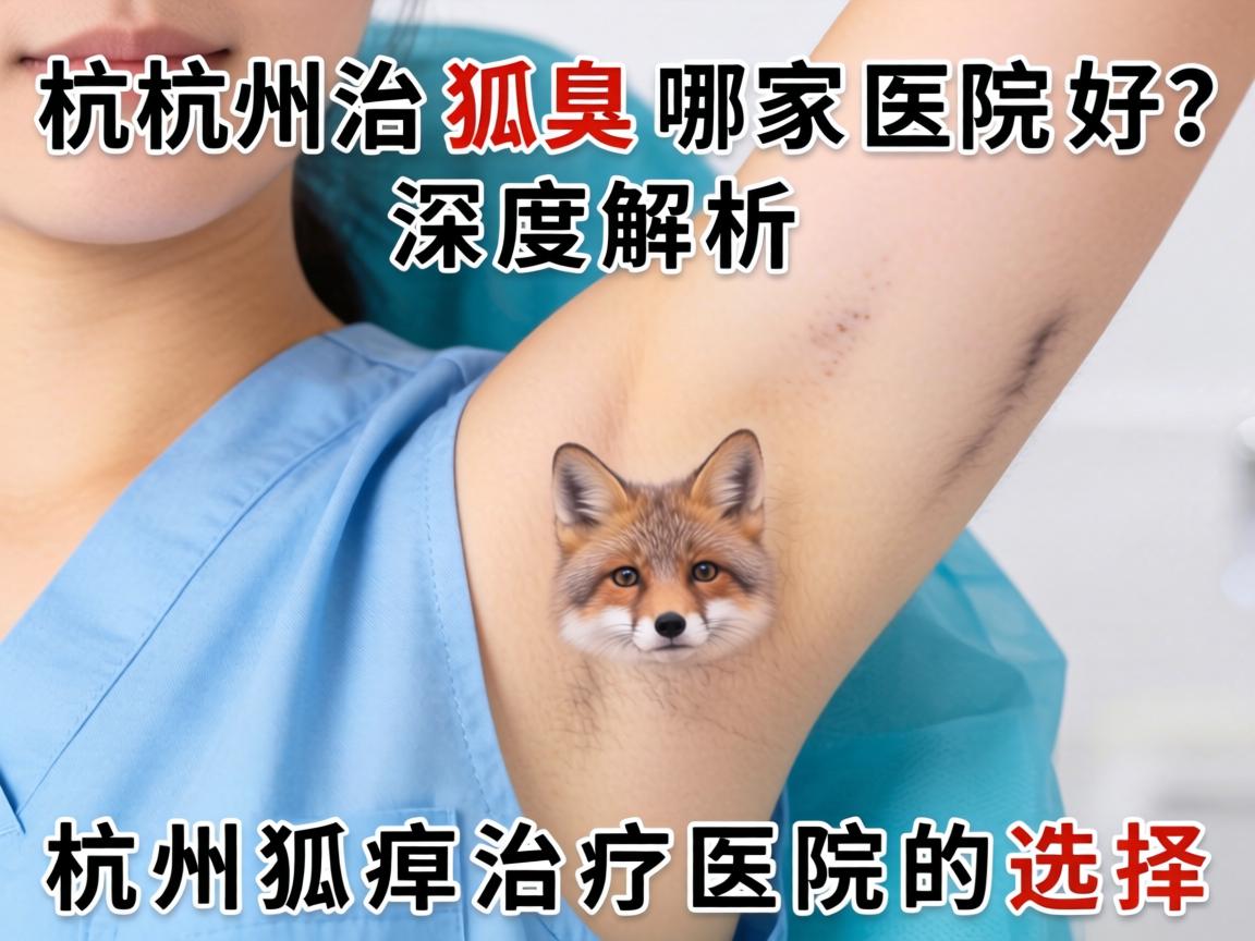 杭州治狐臭哪家医院好？深度解析杭州狐臭治疗医院的选择