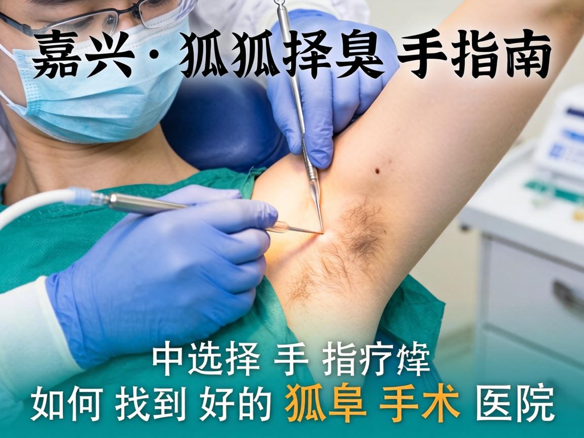嘉兴狐臭手术选择指南，如何找到好的狐臭手术医院