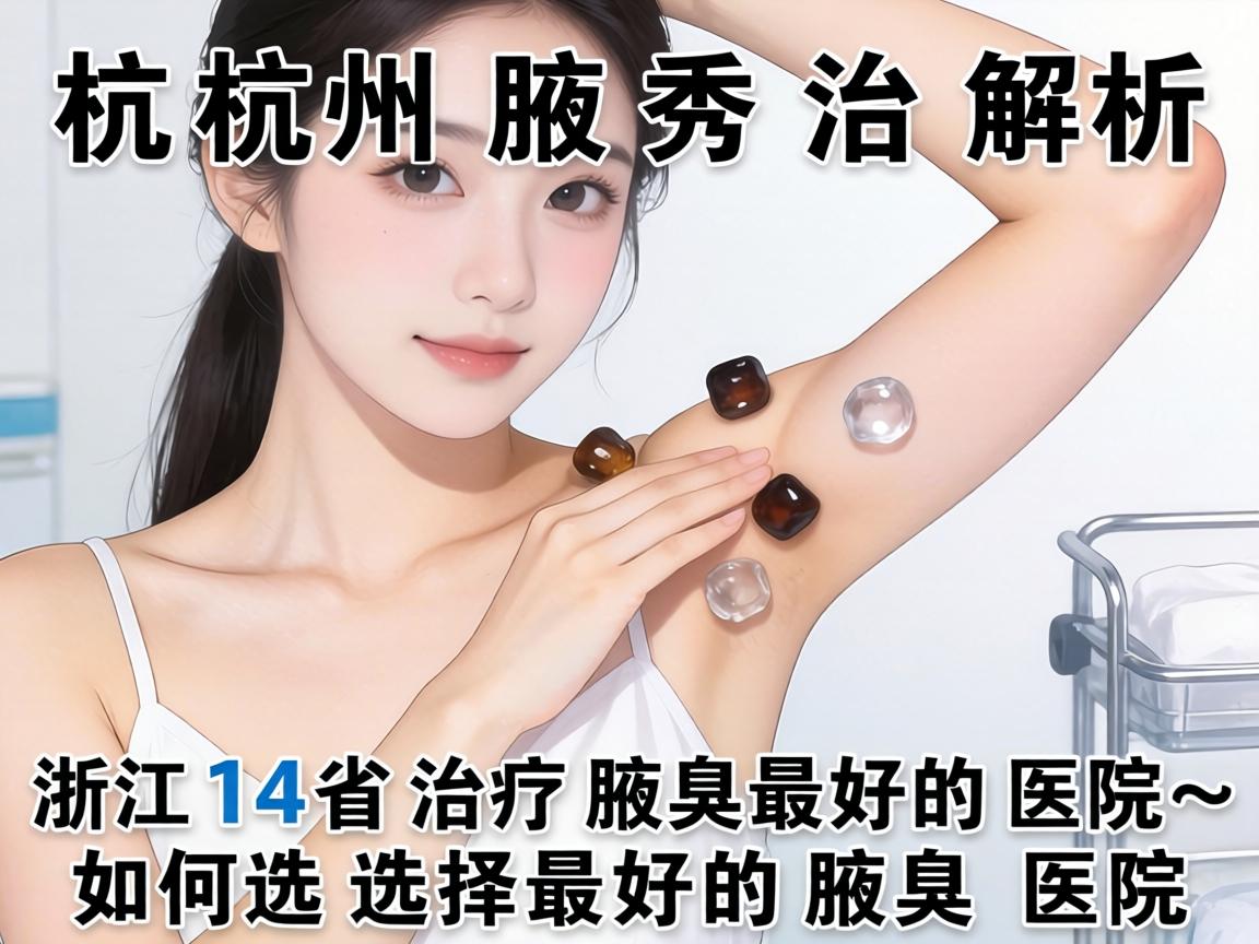 杭州腋秀解析，浙江省治疗腋臭最好的医院，如何选择最好的腋臭医院