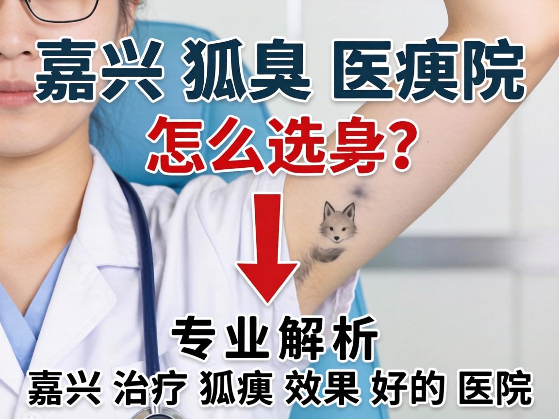 嘉兴狐臭医院怎么选？专业解析嘉兴治疗狐臭效果好的医院