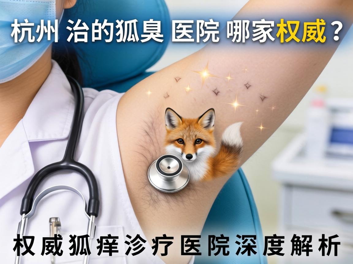 杭州治狐臭医院哪家权威？权威狐臭诊疗医院深度解析