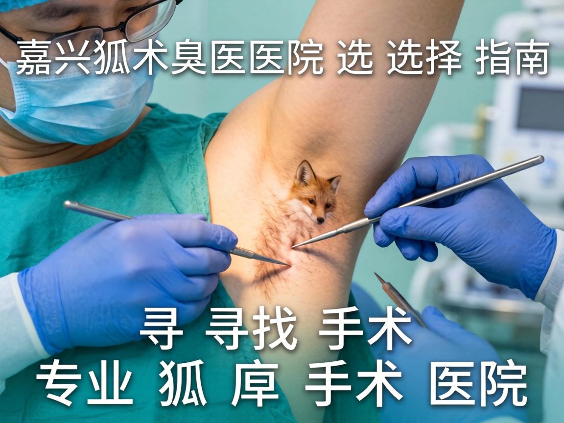 嘉兴狐臭手术医院选择指南，寻找专业狐臭手术医院
