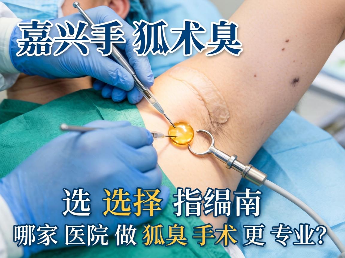 嘉兴狐臭手术选择指南，哪家医院做狐臭手术更专业？