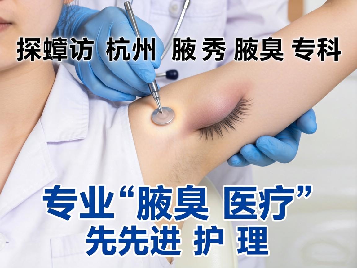 探访杭州腋秀腋臭专科，解读专业腋臭医疗的先进护理
