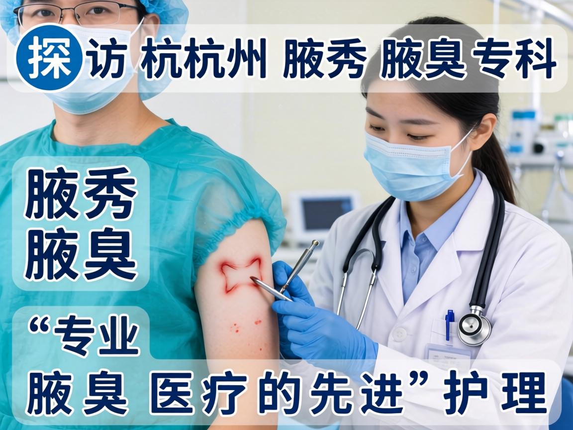 探访杭州腋秀腋臭专科，解读专业腋臭医疗的先进护理