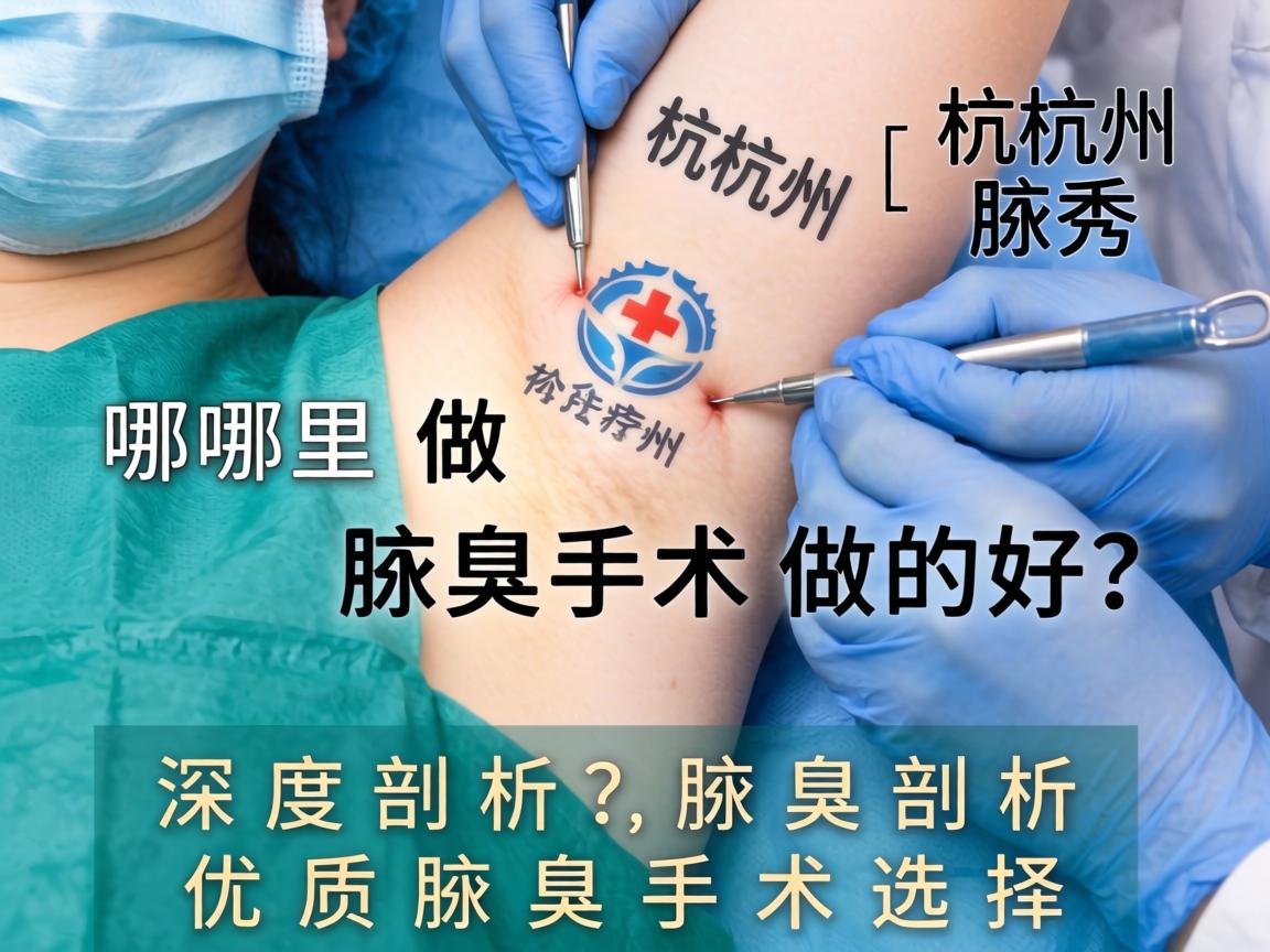 杭州腋秀解析，杭州哪里做腋臭手术做的好？深度剖析优质腋臭手术选择