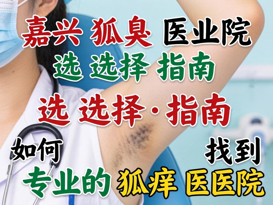 嘉兴狐臭医院选择指南，如何找到专业的狐臭医院