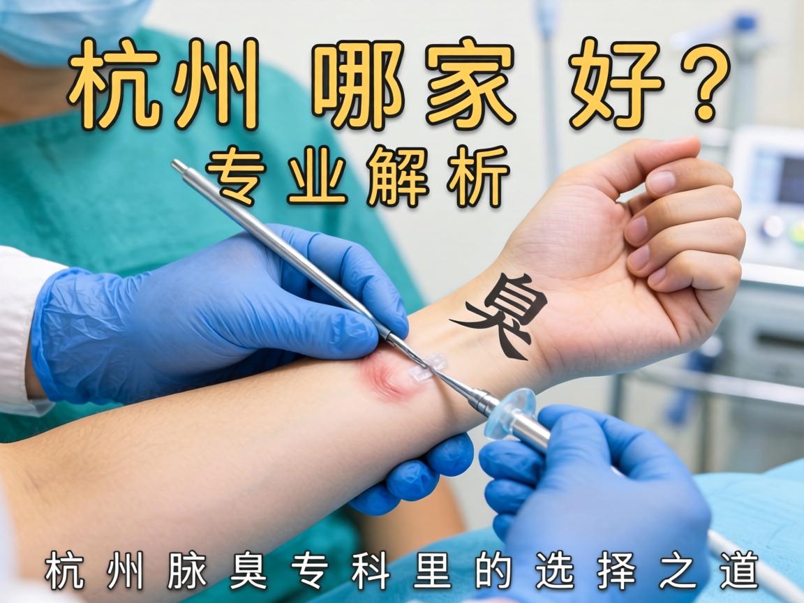 杭州腋臭手术哪家好？专业解析杭州腋臭专科的选择之道