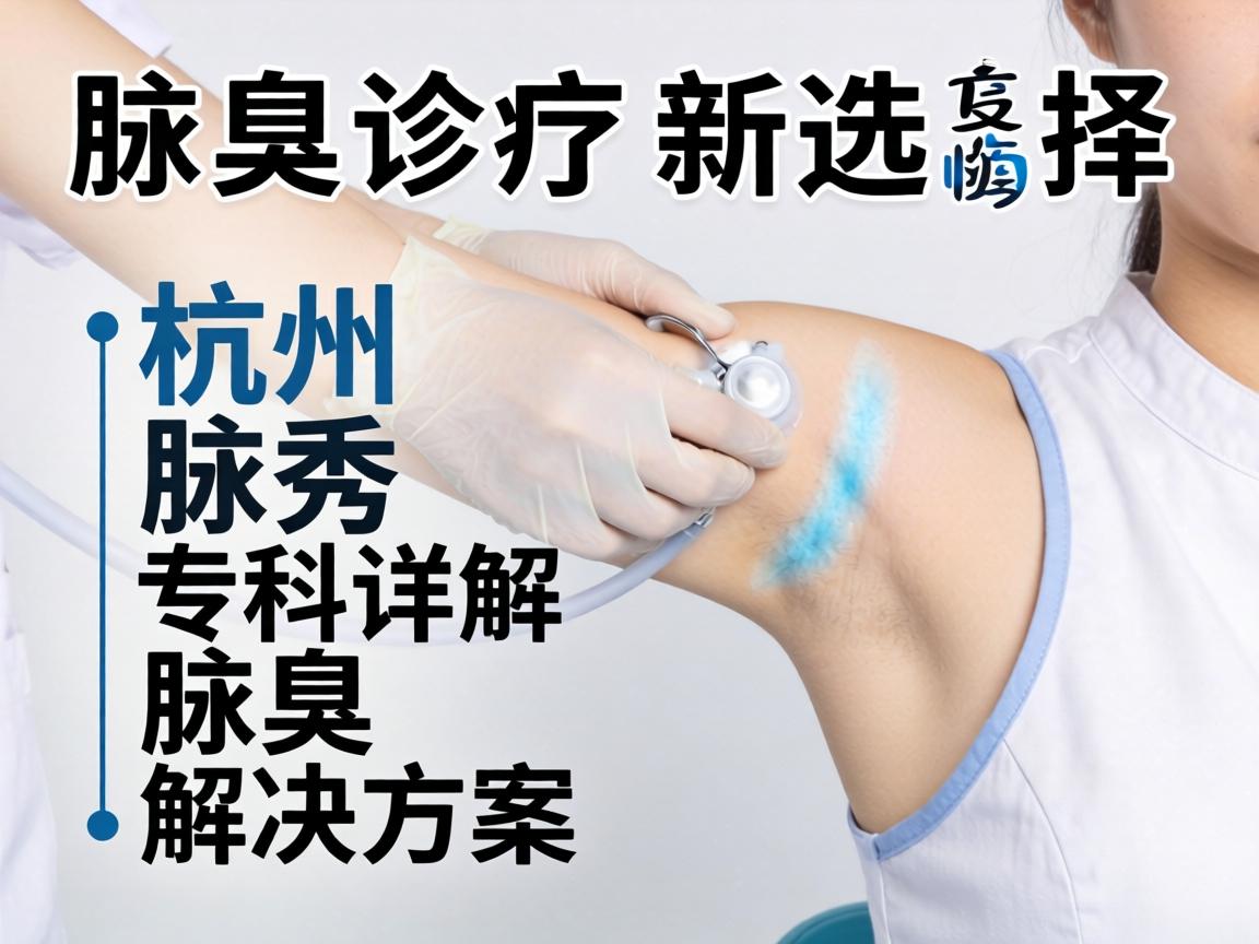 杭州腋臭诊疗新选择，杭州腋秀专科详解腋臭解决方案
