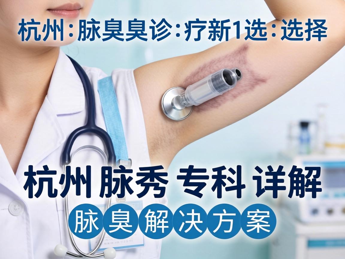 杭州腋臭诊疗新选择，杭州腋秀专科详解腋臭解决方案